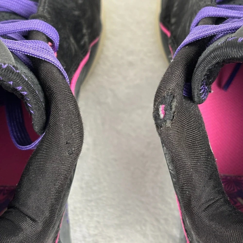 Nike LeBron 22 Blacklight Men's 6 FZ1094-001 Black‎ Pink Glow Basketball Shoes